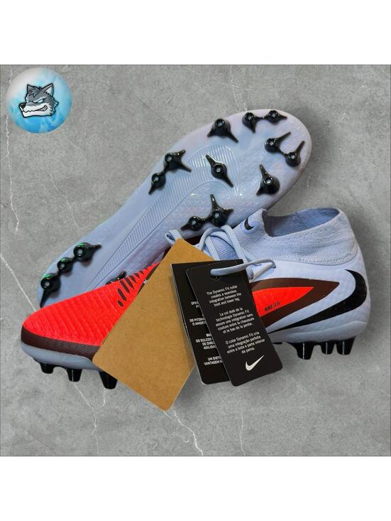 Nike Other - Men's Nike Phantom 6 High AC AD AG Crimson Soccer Cleats HQ2281-400 Size 7.5
